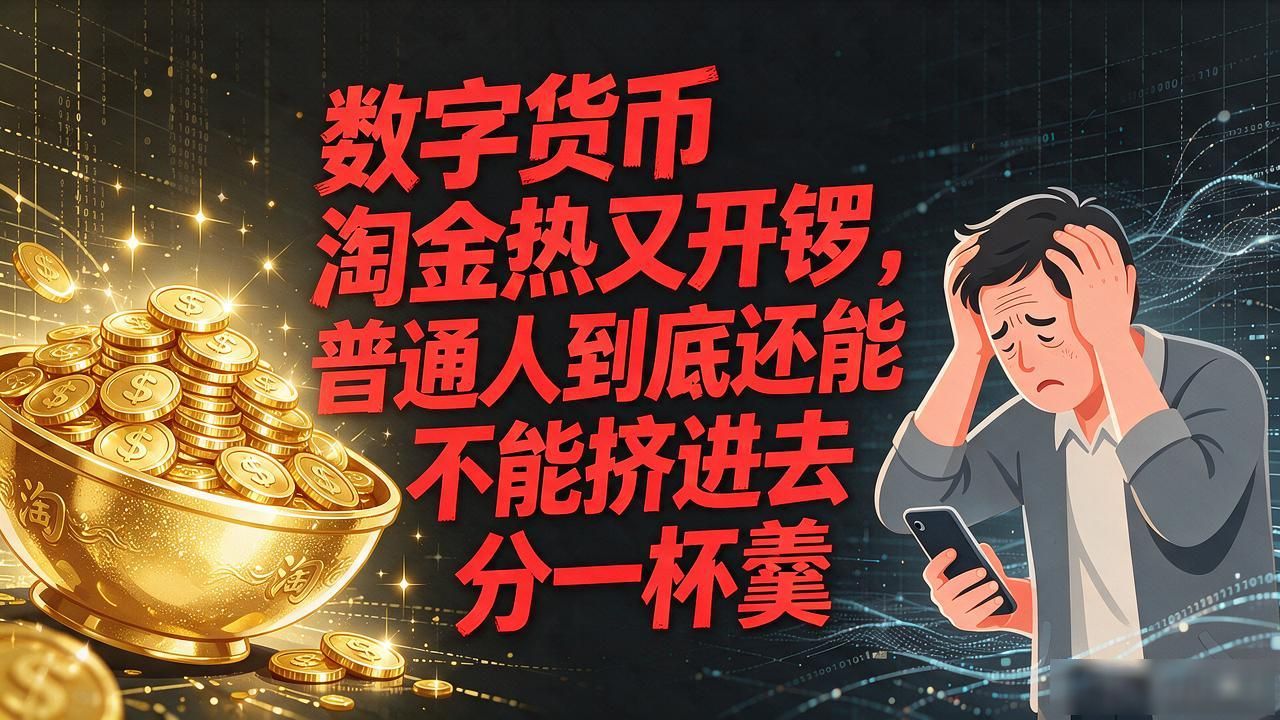 数字货币淘金热又开锣，普通人到底还能不能挤进去分一杯羹