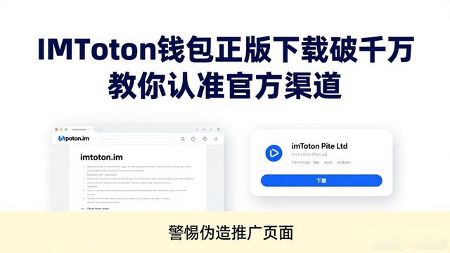 IMToken钱包正版下载破千万 教你认准官方渠道