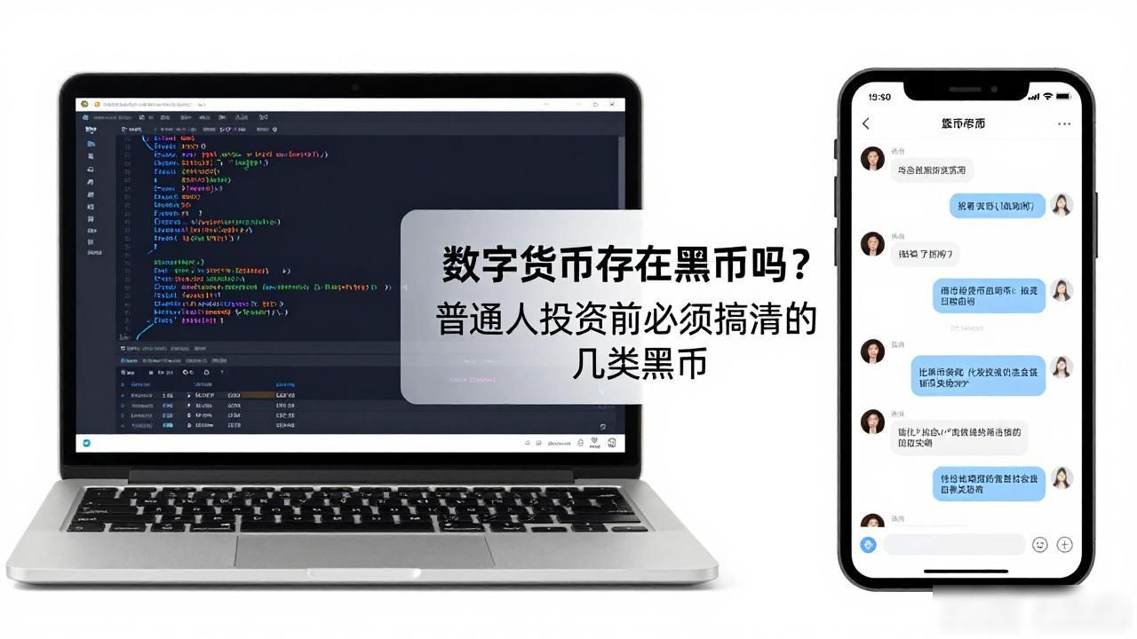 数字货币存在黑币吗？普通人投资前必须搞清的几类"黑币"