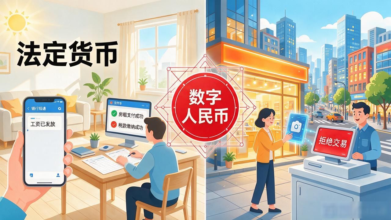 数字资产和法定货币到底有啥不同？普通人别再把钱放错位置了
