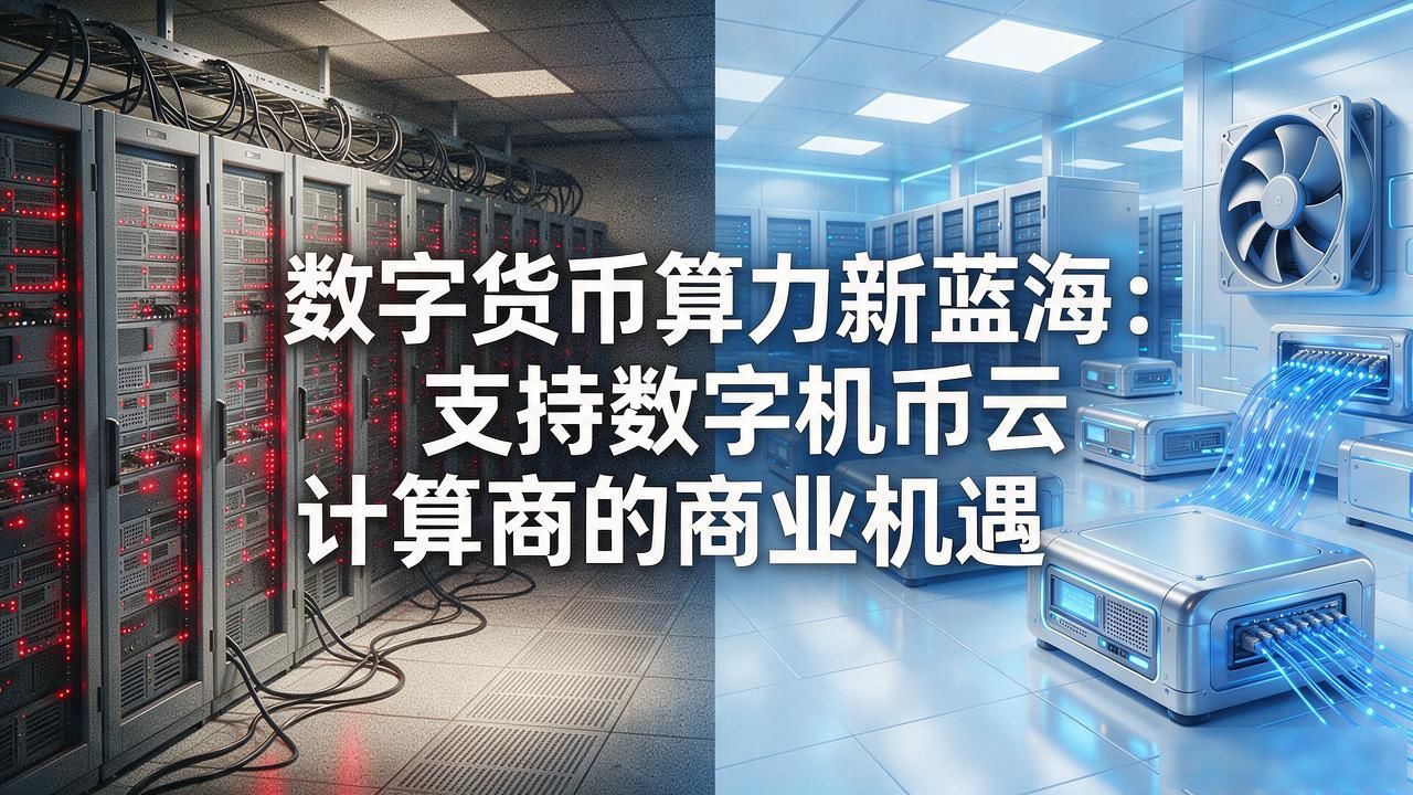 数字货币算力新蓝海：支持数字货币云计算商的商业机遇