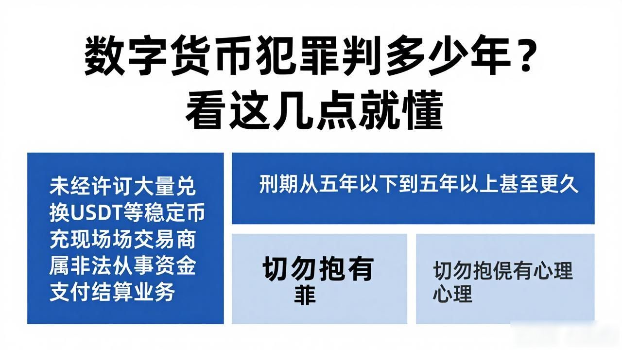 数字货币犯罪判多少年？看这几点就懂