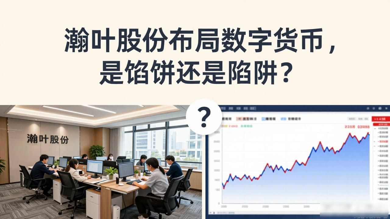 瀚叶股份布局数字货币,是馅饼还是陷阱?