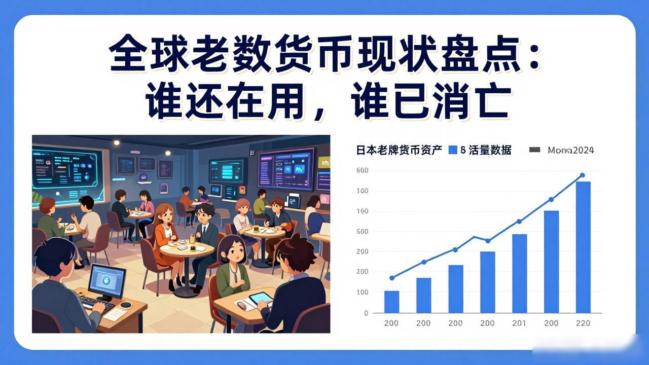 全球老数字货币现状盘点:谁还在用,谁已消亡